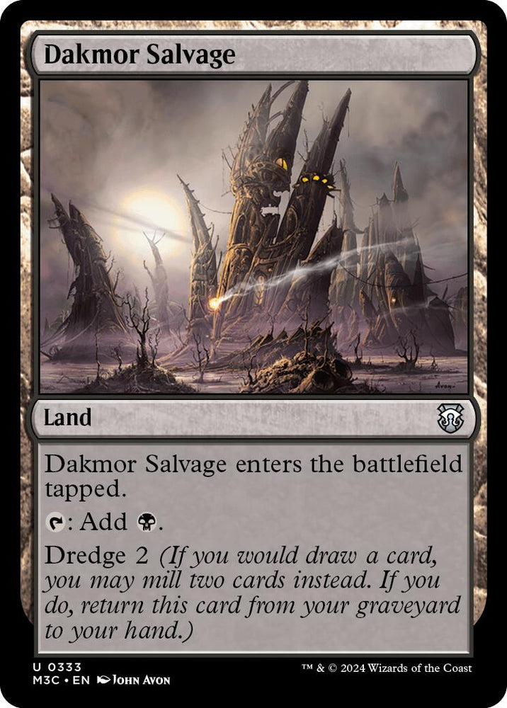 Dakmor Salvage [Modern Horizons 3 Commander] Magic: The Gathering