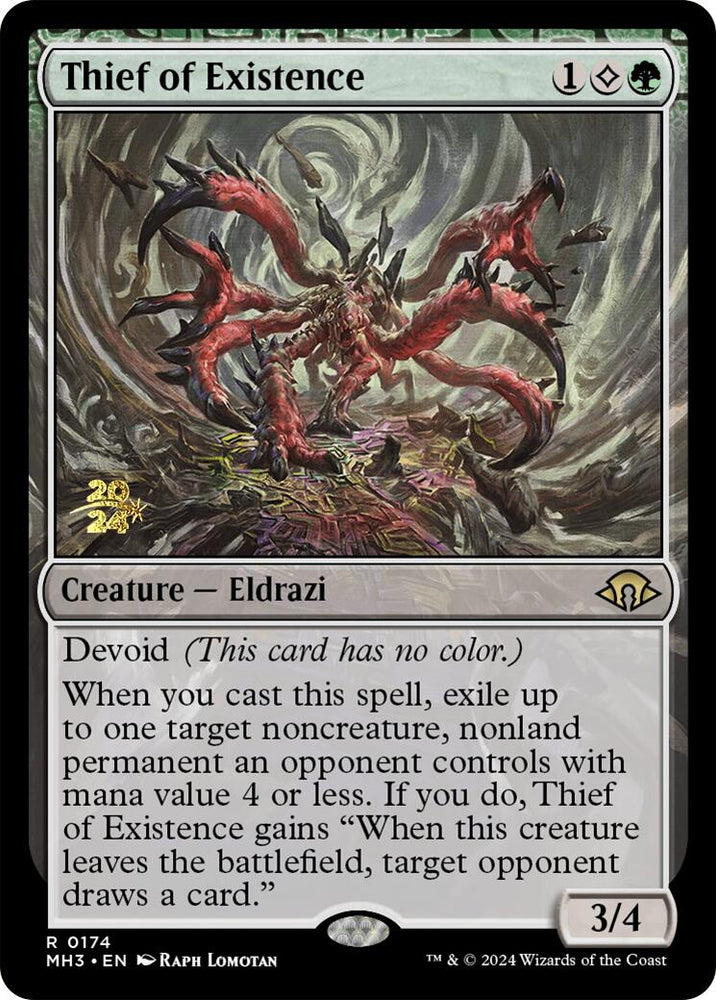 Thief of Existence [Modern Horizons 3 Prerelease Promos] Magic: The Gathering