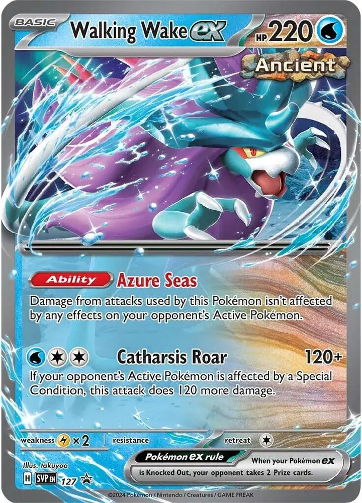 Walking Wake ex (127) [Scarlet & Violet: Black Star Promos] Pokémon