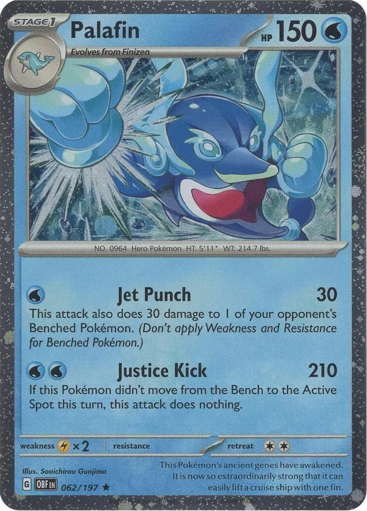 Palafin (062/197) (Cosmos Holo) [Scarlet & Violet: Black Star Promos] Pokémon