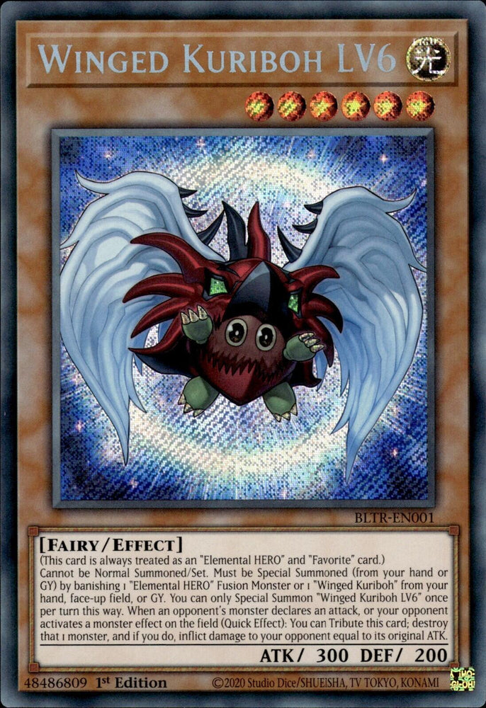 Winged Kuriboh LV6 [BLTR-EN001] Secret Rare Yu-Gi-Oh!