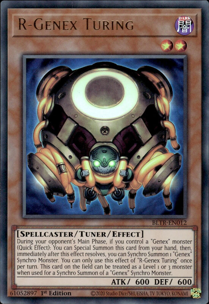 R-Genex Turing [BLTR-EN012] Ultra Rare Yu-Gi-Oh!
