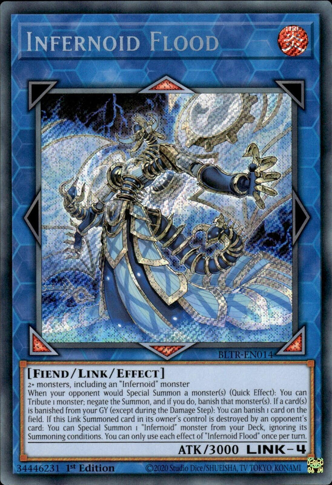 Infernoid Flood [BLTR-EN014] Secret Rare Yu-Gi-Oh!