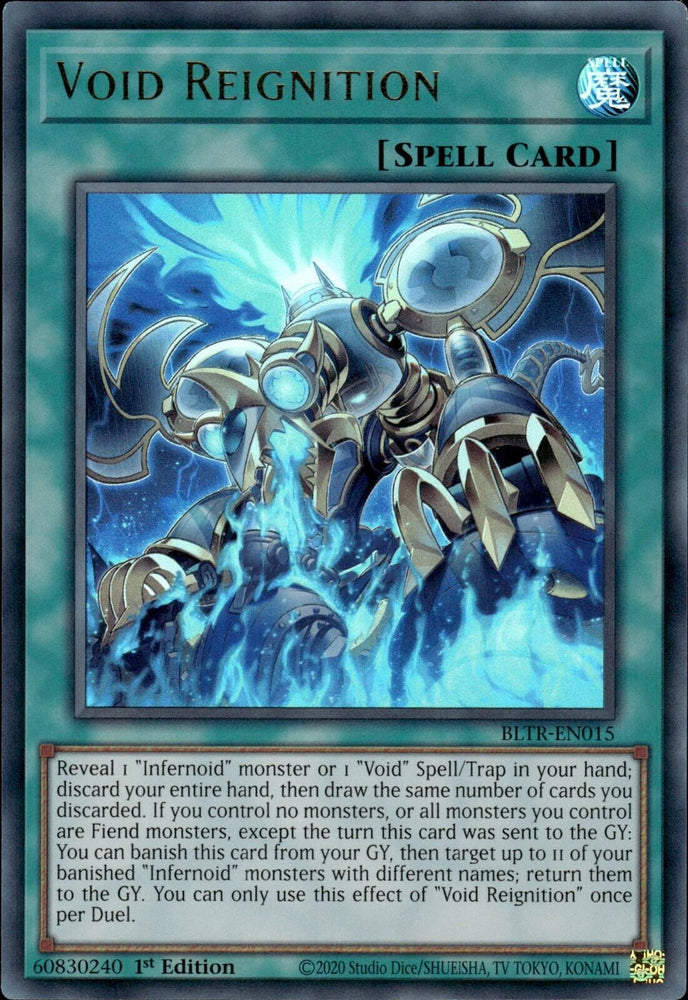 Void Reignition [BLTR-EN015] Ultra Rare Yu-Gi-Oh!