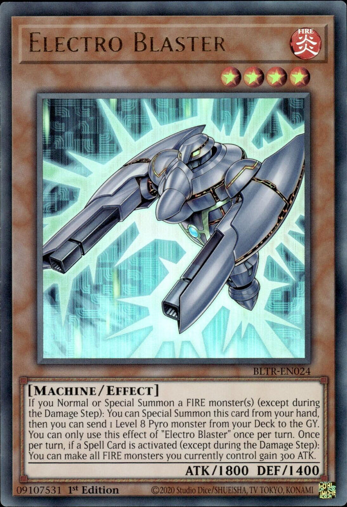 Electro Blaster [BLTR-EN024] Ultra Rare Yu-Gi-Oh!