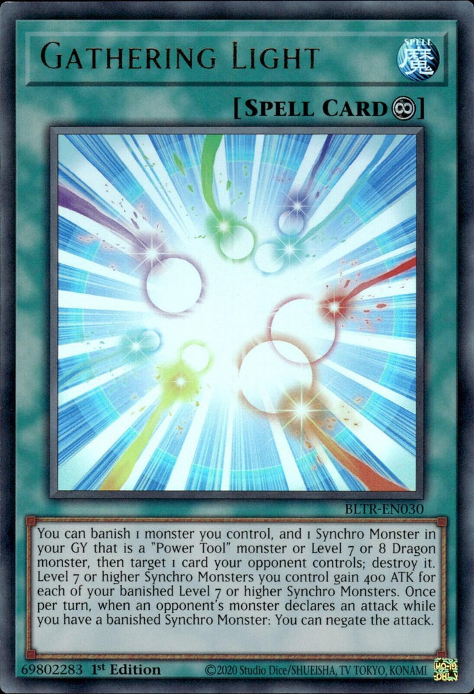 Gathering Light [BLTR-EN030] Ultra Rare Yu-Gi-Oh!