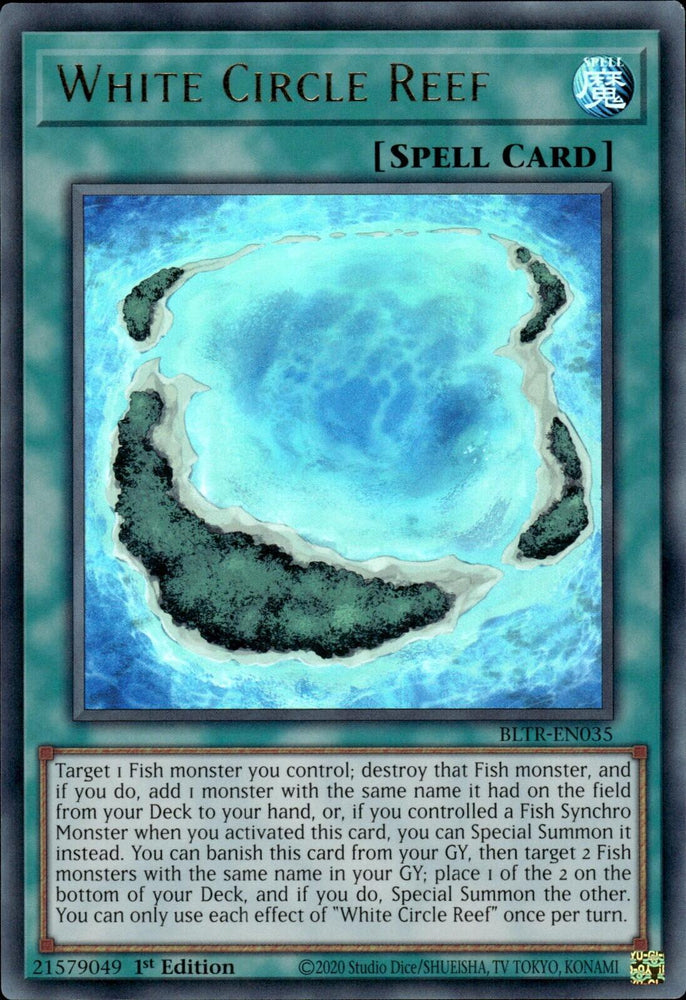 White Circle Reef [BLTR-EN035] Ultra Rare Yu-Gi-Oh!