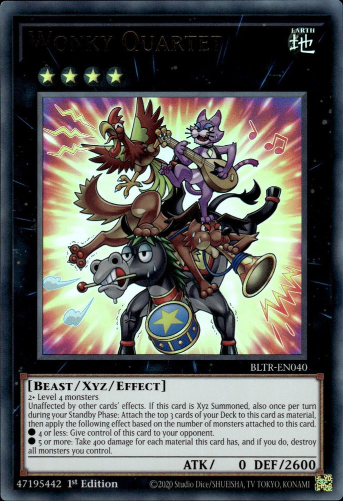 Wonky Quartet [BLTR-EN040] Ultra Rare Yu-Gi-Oh!