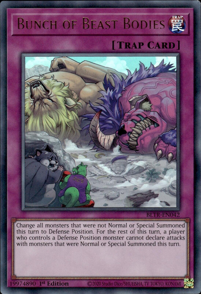 Bunch of Beast Bodies [BLTR-EN042] Ultra Rare Yu-Gi-Oh!