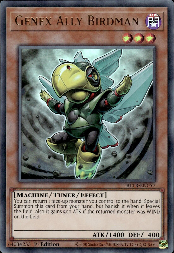 Genex Ally Birdman [BLTR-EN057] Ultra Rare Yu-Gi-Oh!