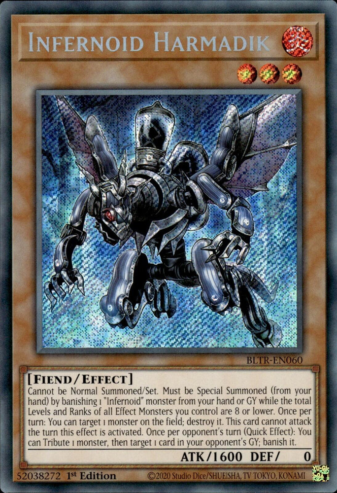 Infernoid Harmadik [BLTR-EN060] Secret Rare Yu-Gi-Oh!