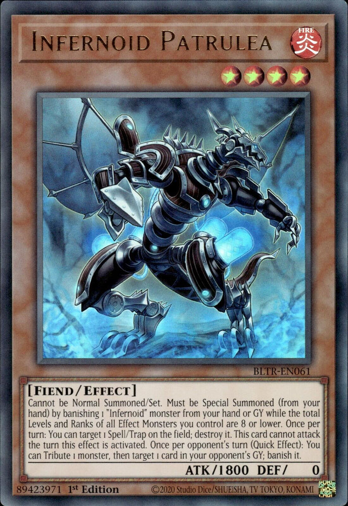 Infernoid Patrulea [BLTR-EN061] Ultra Rare Yu-Gi-Oh!