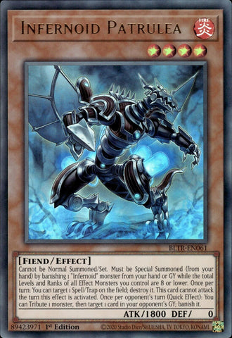Infernoid Patrulea [BLTR-EN061] Ultra Rare Yu-Gi-Oh!