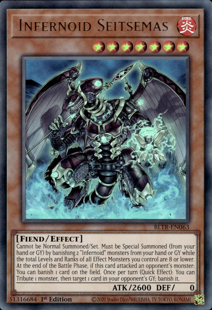 Infernoid Seitsemas [BLTR-EN063] Ultra Rare Yu-Gi-Oh!