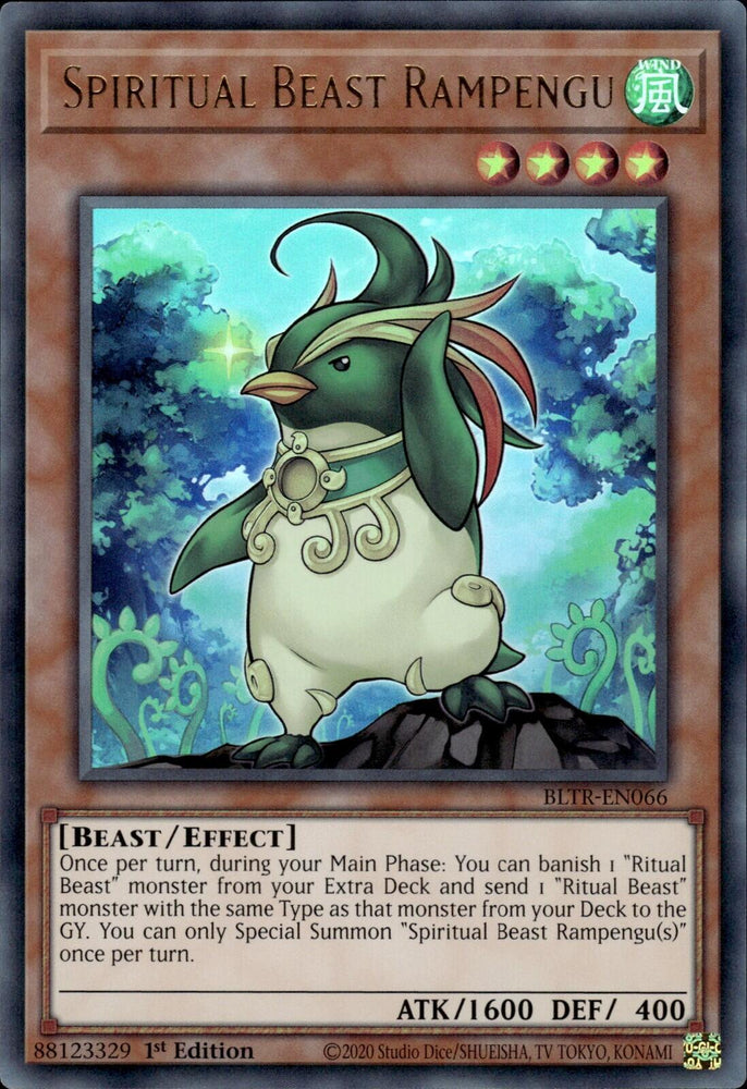 Spiritual Beast Rampengu [BLTR-EN066] Ultra Rare Yu-Gi-Oh!