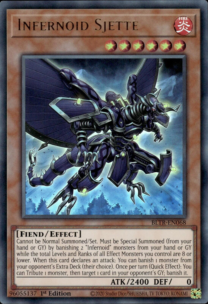 Infernoid Sjette [BLTR-EN068] Ultra Rare Yu-Gi-Oh!