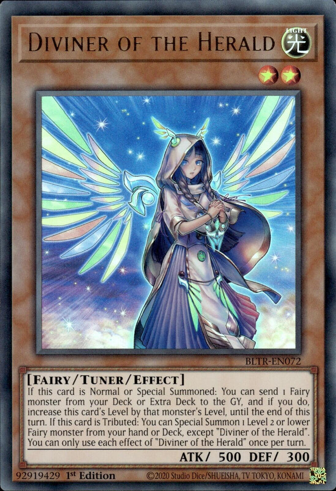 Diviner of the Herald [BLTR-EN072] Ultra Rare Yu-Gi-Oh!