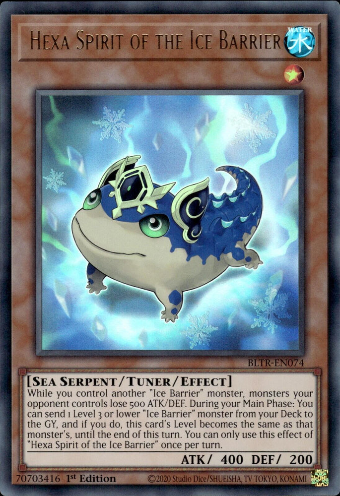 Hexa Spirit of the Ice Barrier [BLTR-EN074] Ultra Rare Yu-Gi-Oh!