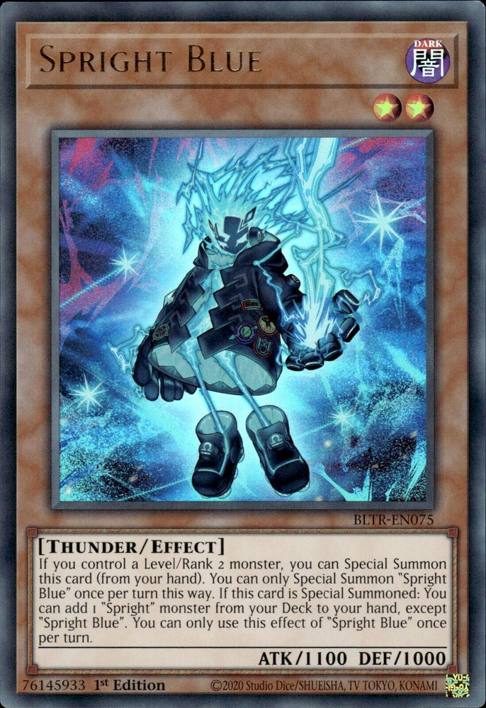 Spright Blue [BLTR-EN075] Ultra Rare Yu-Gi-Oh!