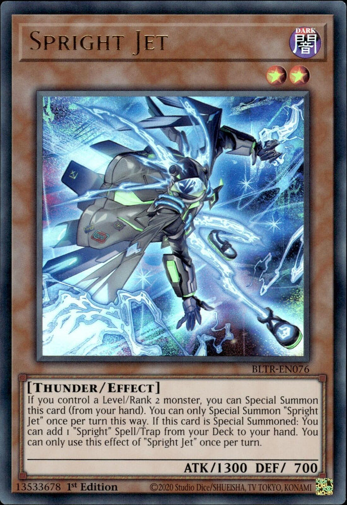 Spright Jet [BLTR-EN076] Ultra Rare Yu-Gi-Oh!