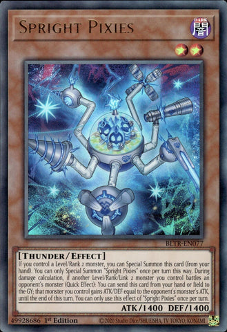 Spright Pixies [BLTR-EN077] Ultra Rare Yu-Gi-Oh!