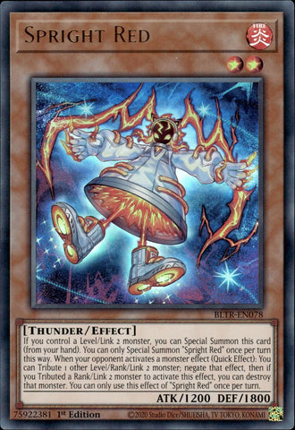 Spright Red [BLTR-EN078] Ultra Rare Yu-Gi-Oh!