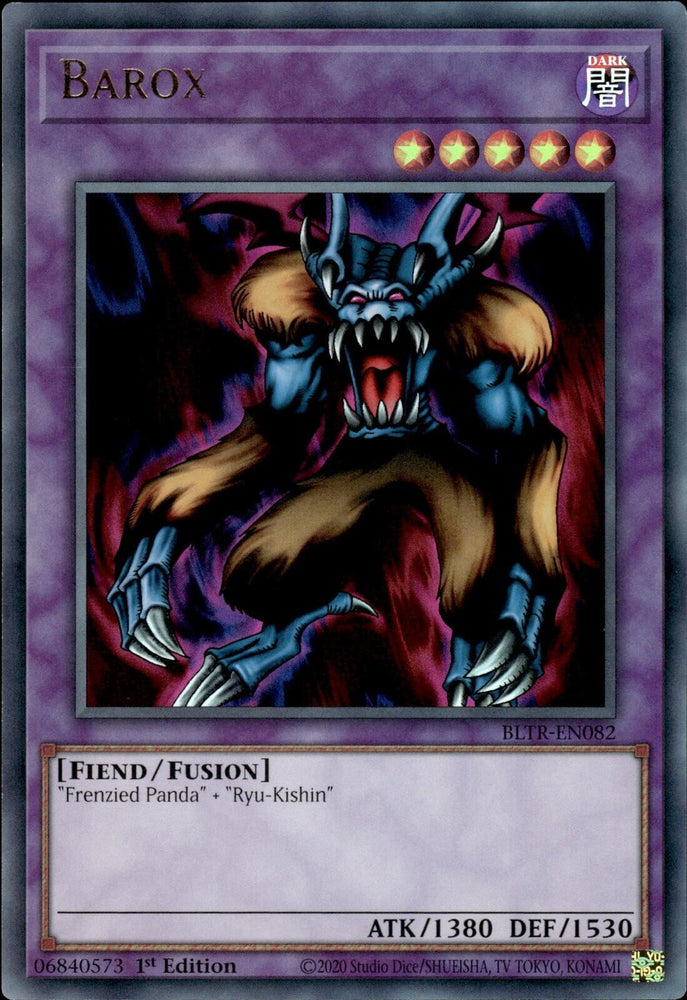 Barox [BLTR-EN082] Ultra Rare Yu-Gi-Oh!