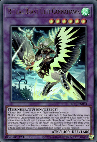 Ritual Beast Ulti-Cannahawk [BLTR-EN084] Ultra Rare Yu-Gi-Oh!