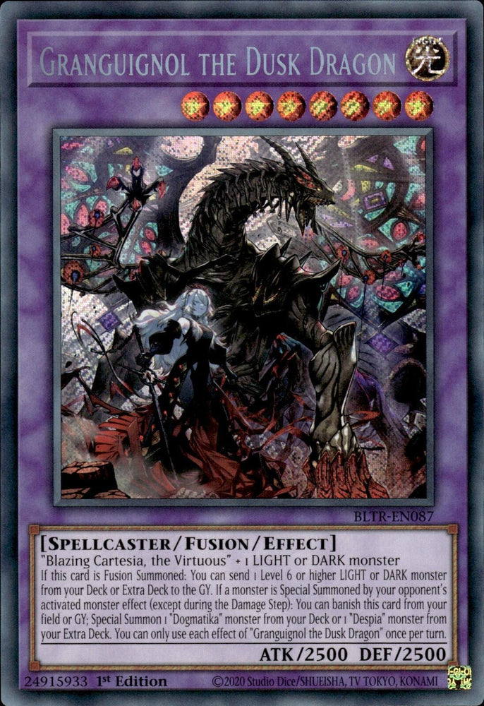 Granguignol the Dusk Dragon [BLTR-EN087] Secret Rare Yu-Gi-Oh!