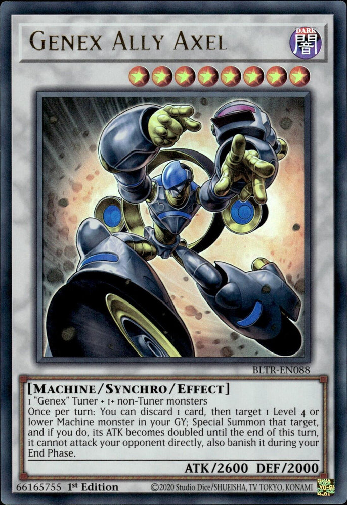 Genex Ally Axel [BLTR-EN088] Ultra Rare Yu-Gi-Oh!