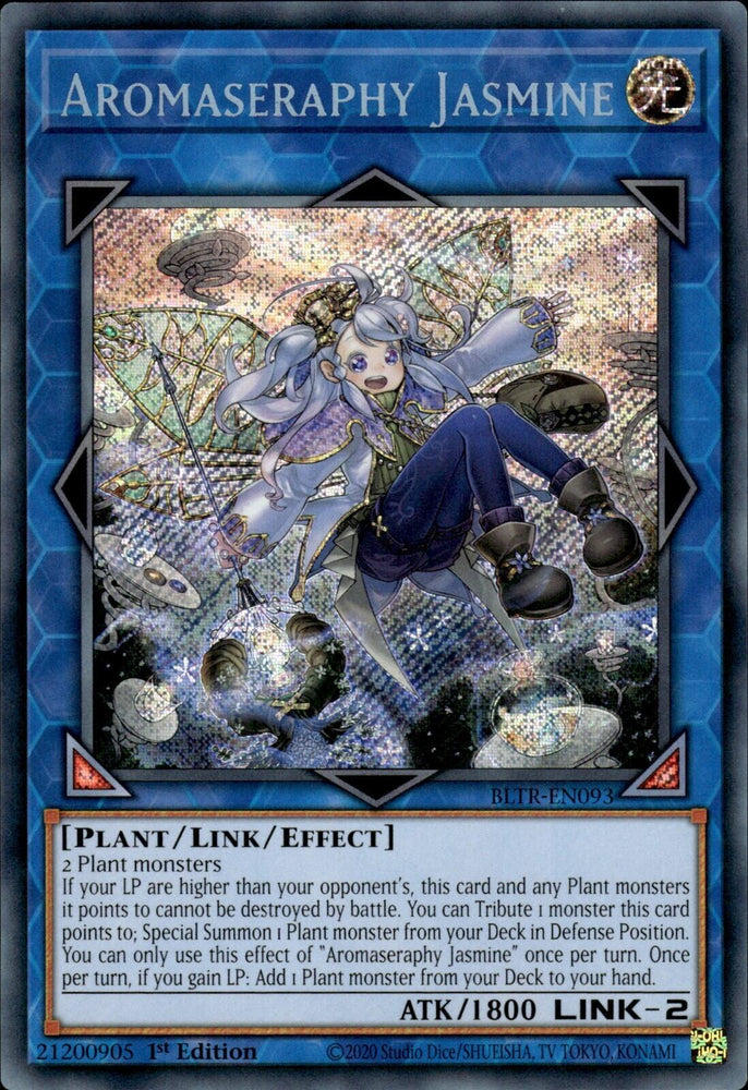 Aromaseraphy Jasmine [BLTR-EN093] Secret Rare Yu-Gi-Oh!