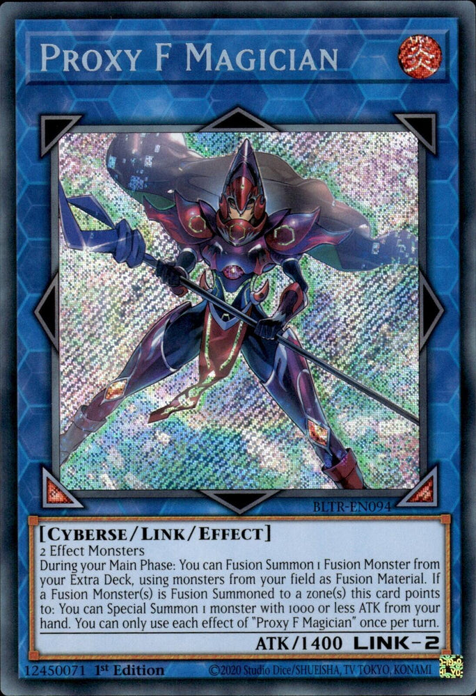 Proxy F Magician [BLTR-EN094] Secret Rare Yu-Gi-Oh!