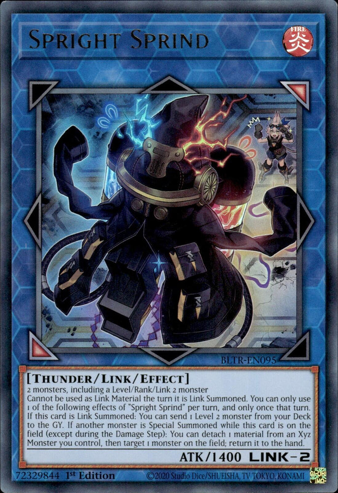 Spright Sprind [BLTR-EN095] Ultra Rare Yu-Gi-Oh!