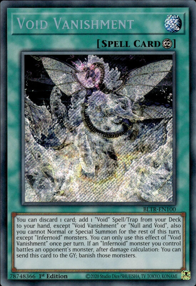 Void Vanishment [BLTR-EN100] Secret Rare Yu-Gi-Oh!