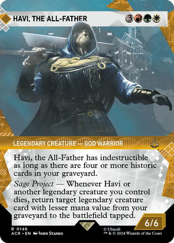 Havi, the All-Father (Showcase) [Assassin's Creed] Magic: The Gathering