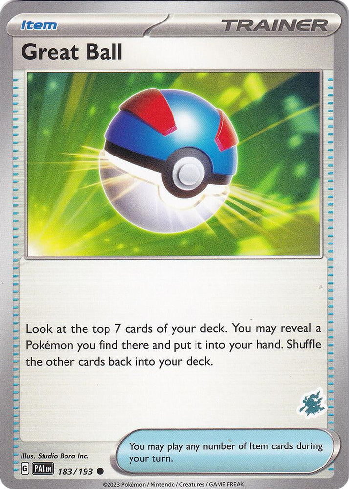 Great Ball (183/193) (Darkrai Deck) [Battle Academy 2024] Pokémon
