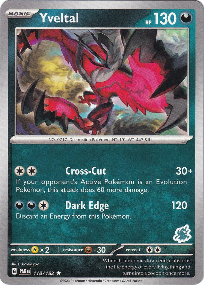 Yveltal (118/182) (Darkrai Deck) [Battle Academy 2024] Pokémon