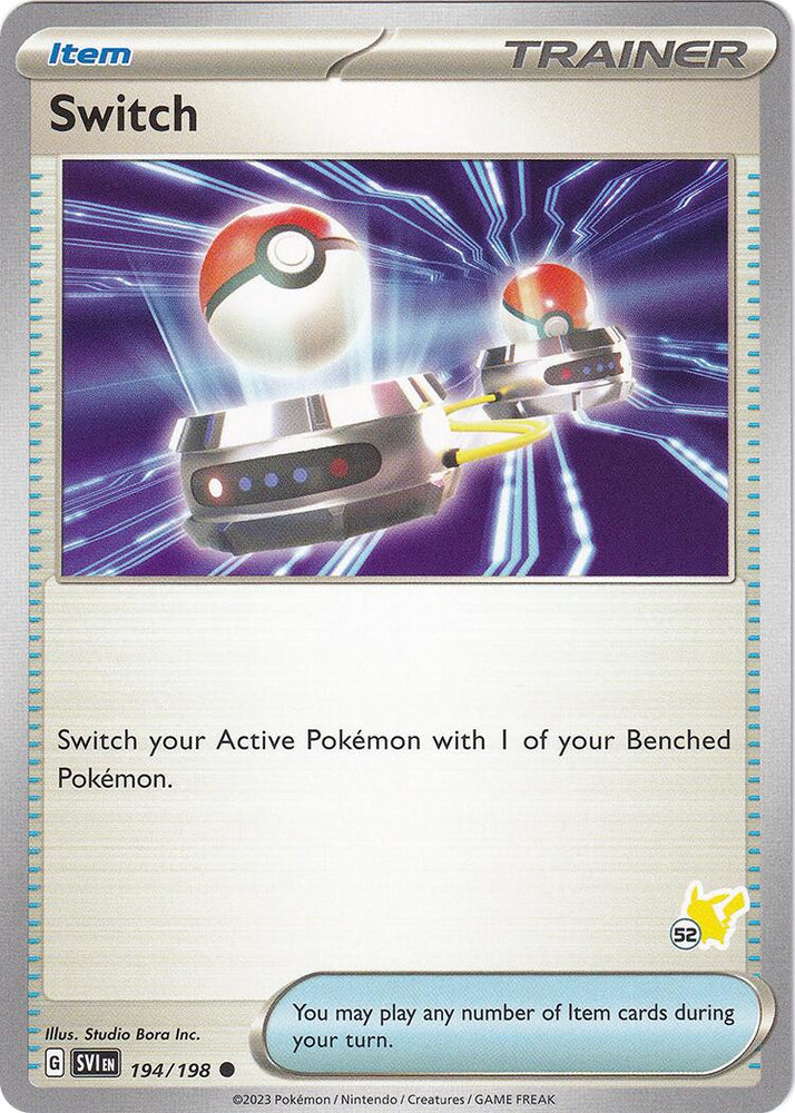 Switch (194/198) (Pikachu Stamp #52) [Battle Academy 2024] Pokémon