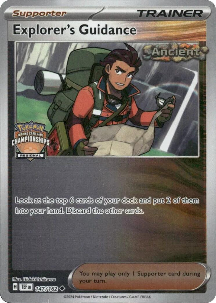 Explorer's Guidance (147/162) (2023 Regional Championships) [League & Championship Cards] Pokémon