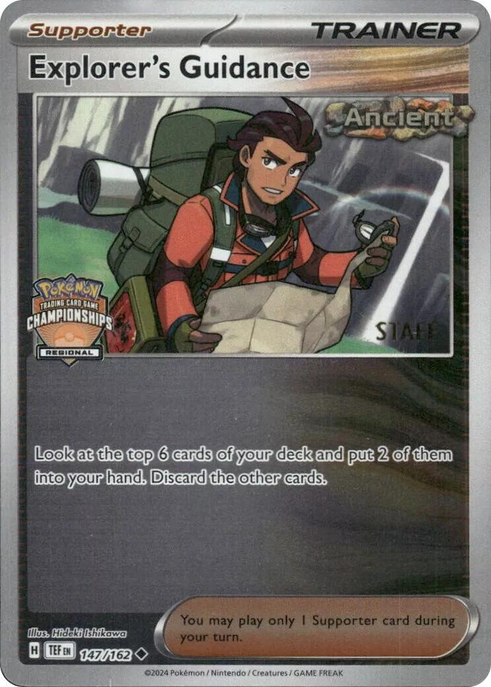 Explorer's Guidance (147/162) (2023 Regional Championships Staff) [League & Championship Cards] Pokémon