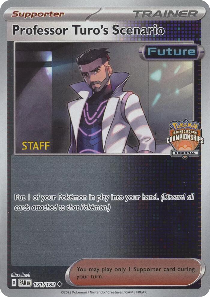 Professor Turo's Scenario (171/182) (2023 Regional Championships Staff) [League & Championship Cards] Pokémon