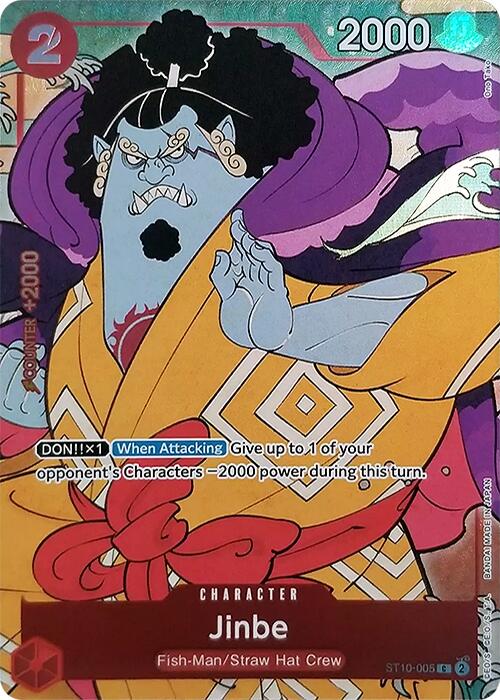 Jinbe (English Version 1st Anniversary Set) [One Piece Promotion Cards] Bandai
