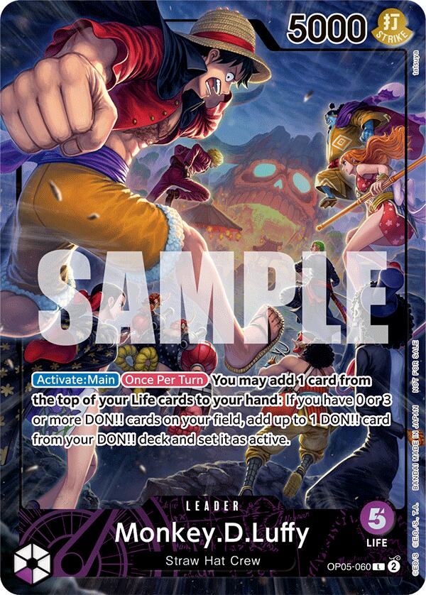 Monkey.D.Luffy (PSA Magazine) [Awakening of the New Era] Bandai