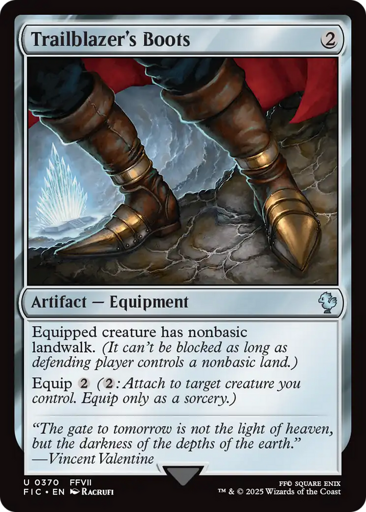 Trailblazer's Boots [FINAL FANTASY Commander] Magic: The Gathering
