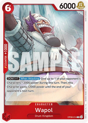 Wapol [Two Legends] Bandai