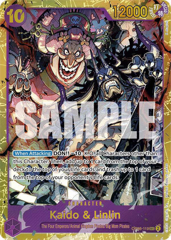 Kaido & Linlin [Two Legends] Bandai