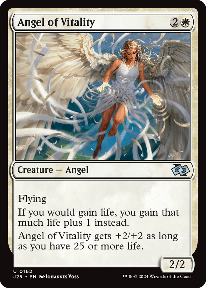 Angel of Vitality [Foundations Jumpstart] Magic: The Gathering