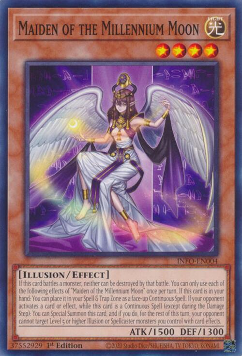 Maiden of the Millennium Moon [INFO-EN004] Common Yu-Gi-Oh!