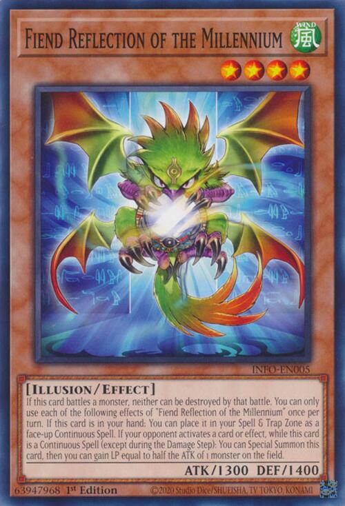 Fiend Reflection of the Millennium [INFO-EN005] Common Yu-Gi-Oh!