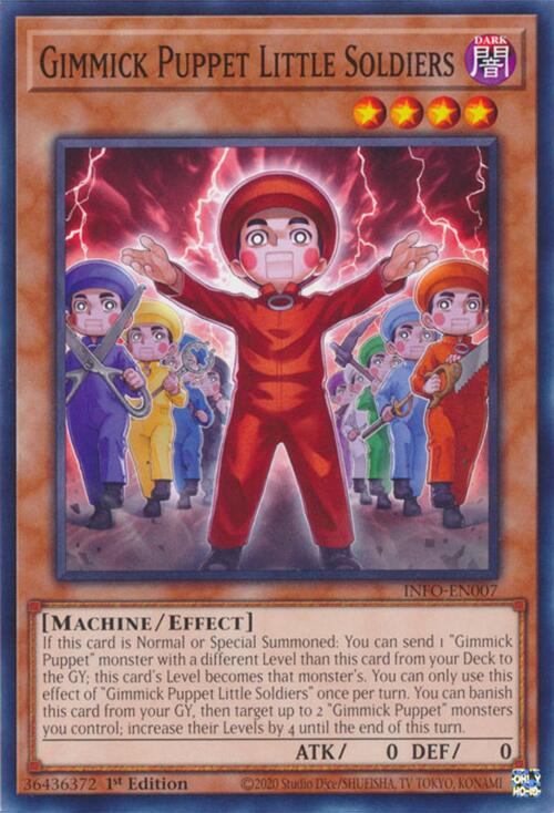 Gimmick Puppet Little Soldiers [INFO-EN007] Common Yu-Gi-Oh!